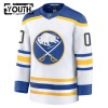 Buffalo Sabres Hockeydrakt Custom Fanatics Premium 2024-25 Hvit Borte - Barn